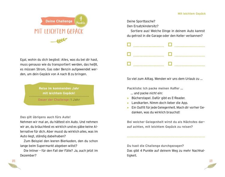 Produktbild: Nachhaltig leben &ndash; Die Challenge