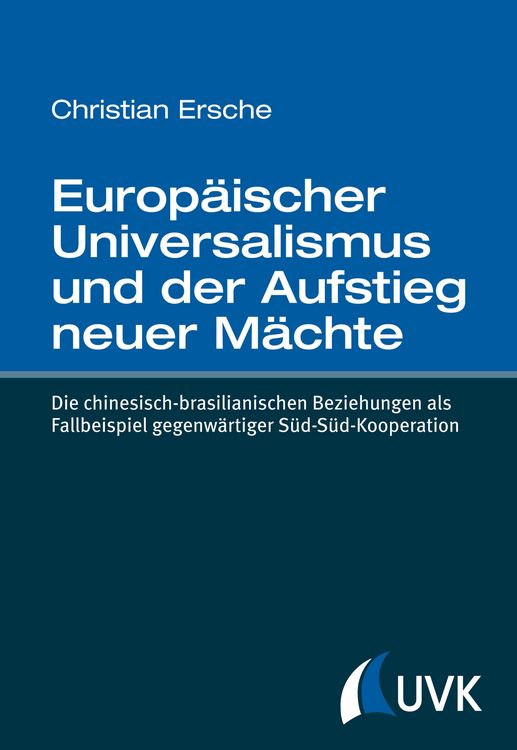 Produktbild: Europ&auml;ischer Universalismus und der Aufstieg neuer M&auml;chte