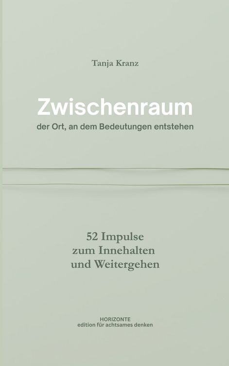 Produktbild: Zwischenraum - der Ort, an dem Bedeutungen entstehen