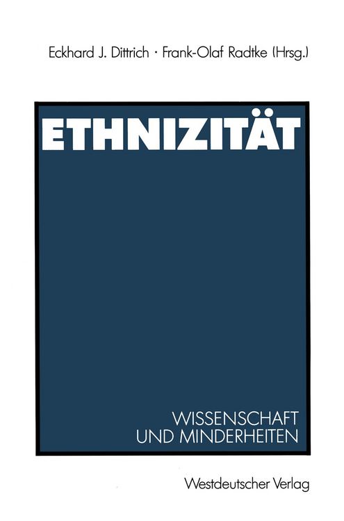 Produktbild: Ethnizit&auml;t