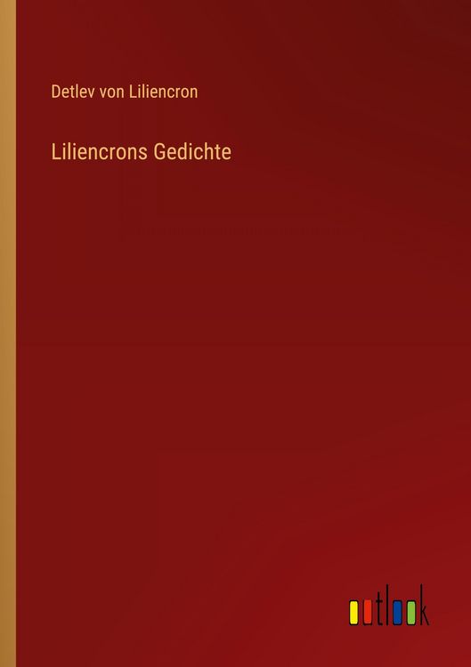 Produktbild: Liliencrons Gedichte