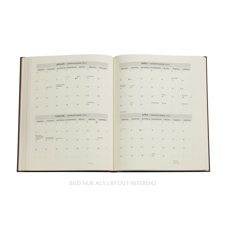 Produktbild: 12-Monatskalender 2027 Jane Austen, &Uuml;berredung Ultra Tages&uuml;berblick