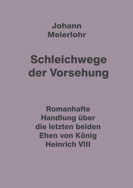 Produktbild: Schleichwege der Vorsehung