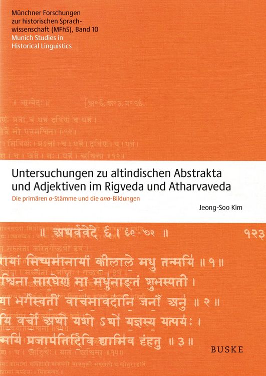Produktbild: Untersuchungen zu altindischen Abstrakta und Adjektiven im Rigveda und Atharvaveda