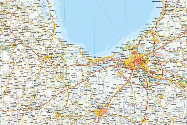 Produktbild: Reise Know-How Lettland | Latvia (1:325.000)