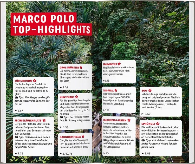 Produktbild: MARCO POLO Reisef&uuml;hrer Z&uuml;rich