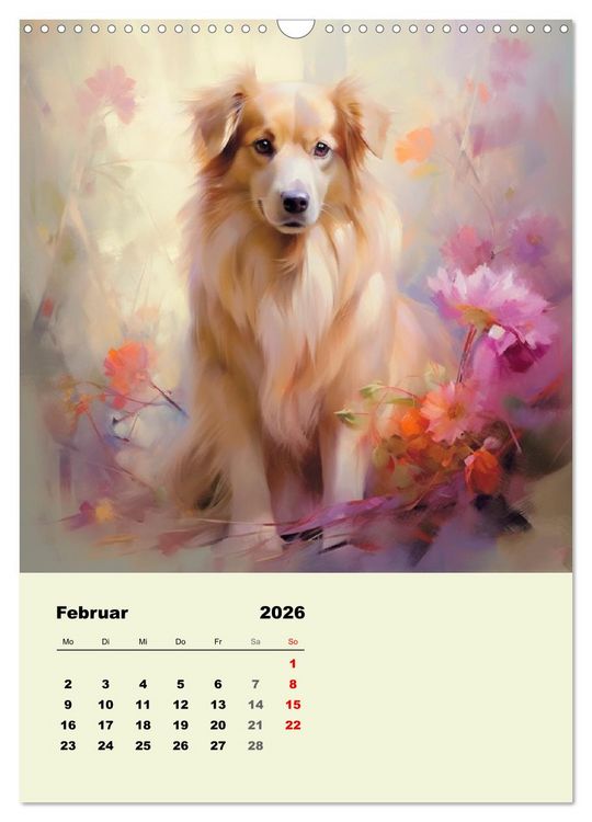 Produktbild: Krafttiere als spirituelle Begleiter (Wandkalender 2026 DIN A3 hoch), CALVENDO Monatskalender