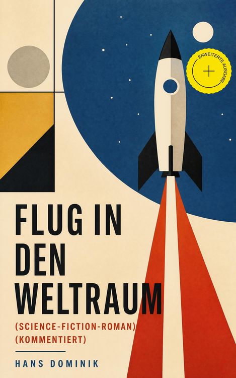 Produktbild: Flug in den Weltraum (Science-Fiction-Roman) (Kommentiert)