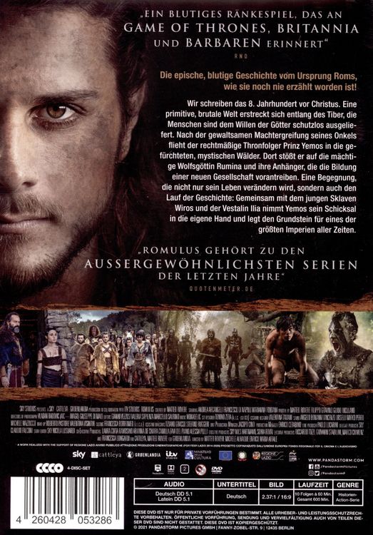 Produktbild: Romulus - Staffel 1 [4 DVDs]