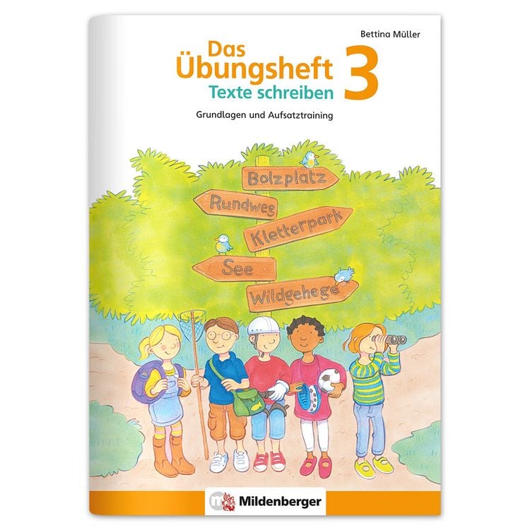 Produktbild: Das &Uuml;bungsheft Texte schreiben 3