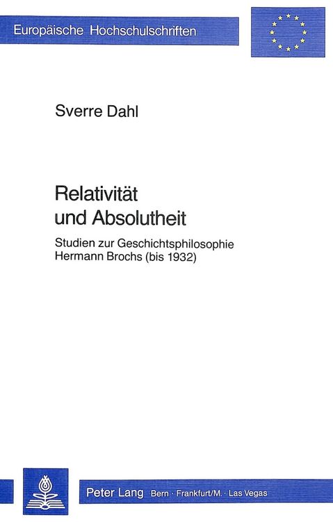 Produktbild: Relativit&auml;t und Absolutheit