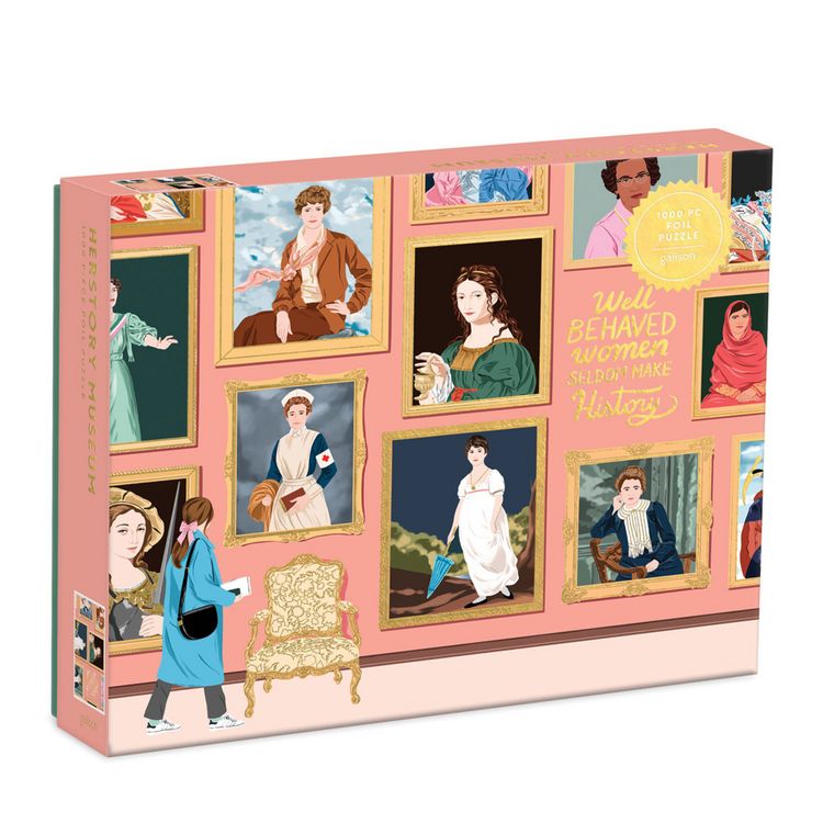 Produktbild: Hard, A: Herstory Museum 1000 Piece Foil Puzzle
