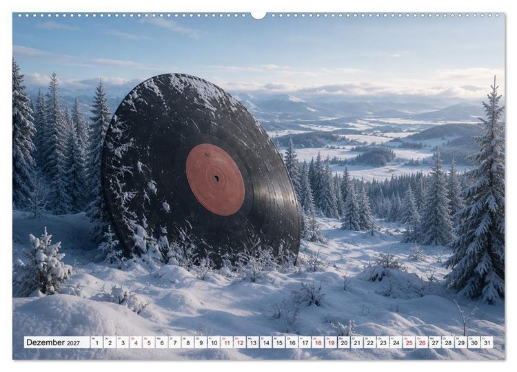 Produktbild: Verlorene Riesen (Wandkalender 2027 DIN A2 quer), CALVENDO Monatskalender