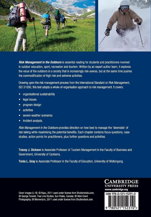 Produktbild: Risk Management in the Outdoors