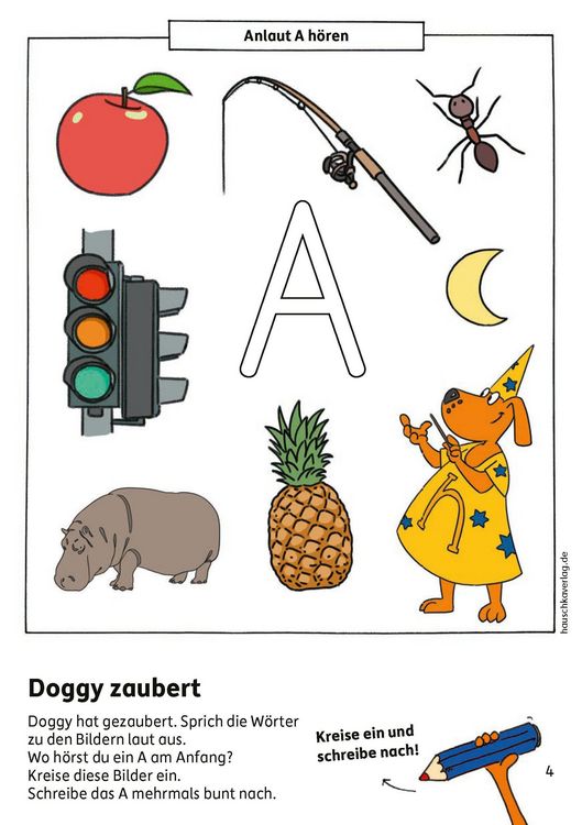 Produktbild: Schulstart-Block ab 6 Jahre &ndash; Buchstaben schreiben lernen