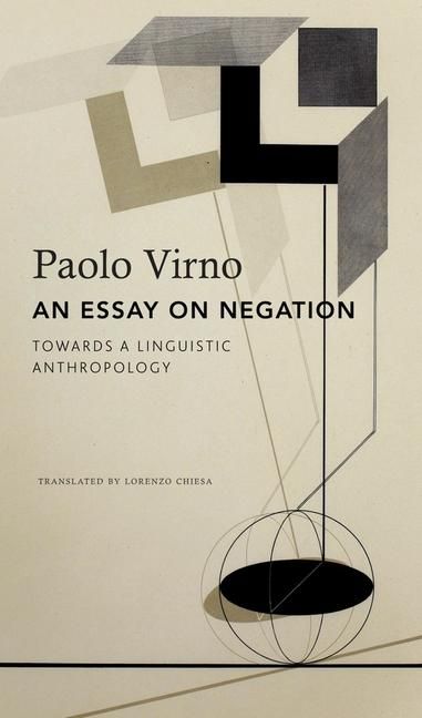 Produktbild: An Essay on Negation