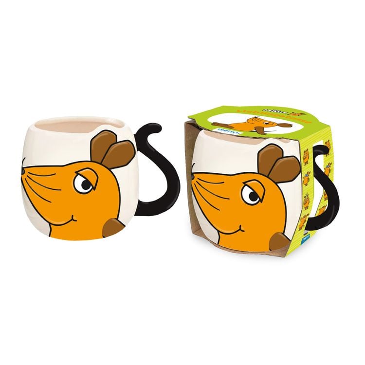 Produktbild: Trötsch Die Maus 3D Porzellantasse klein Lieblingstasse