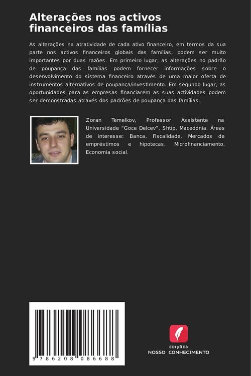 Produktbild: Altera&ccedil;&otilde;es nos activos financeiros das fam&iacute;lias