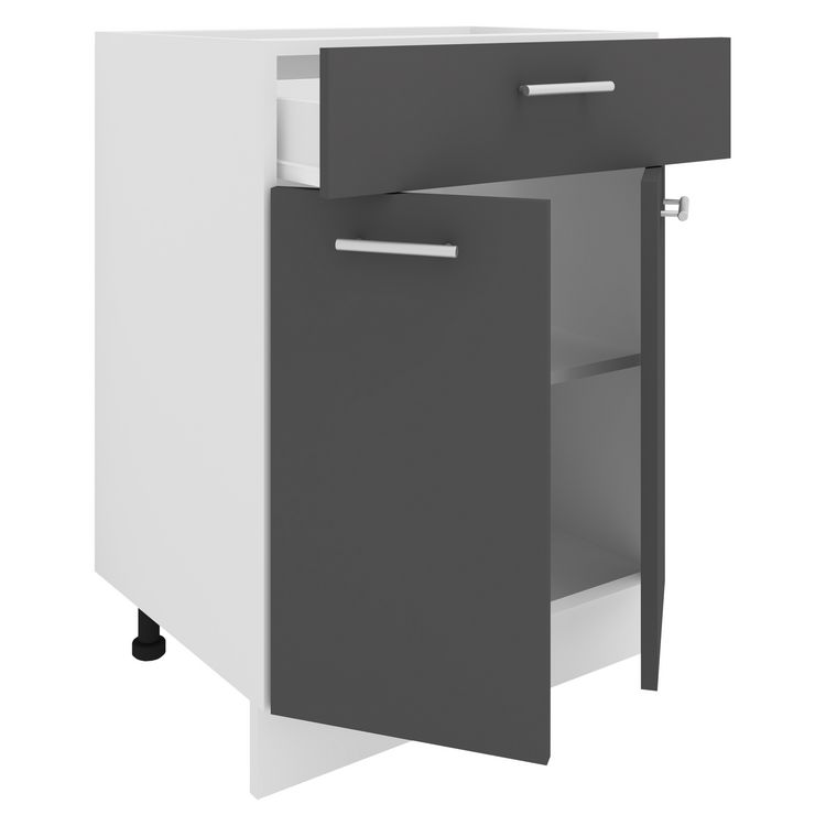 Produktbild: K&uuml;chenschrank B 60 cm Unterschrank Schublade Esilo