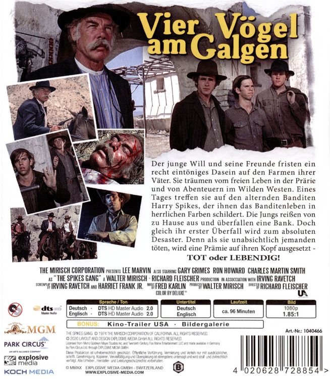 Produktbild: Vier V&ouml;gel am Galgen (The Spikes Gang)