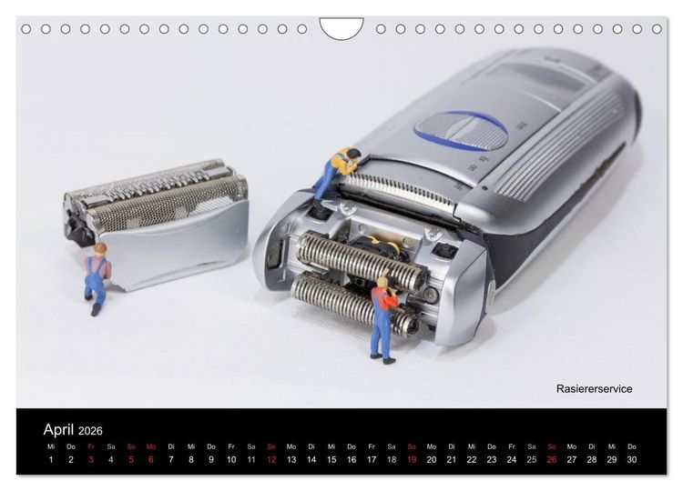Produktbild: Tomatenmaler ... und andere Mini-Welten (Wandkalender 2026 DIN A4 quer), CALVENDO Monatskalender