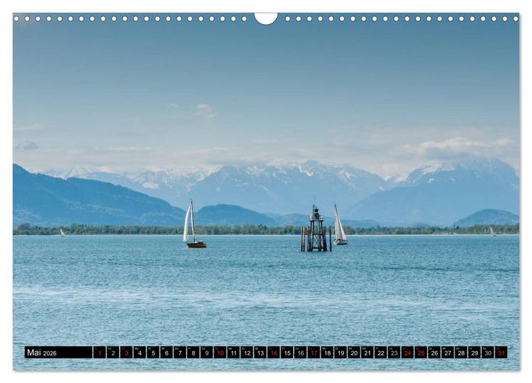 Produktbild: Traumlandschaften Deutschlands - Teil I (Wandkalender 2026 DIN A3 quer), CALVENDO Monatskalender