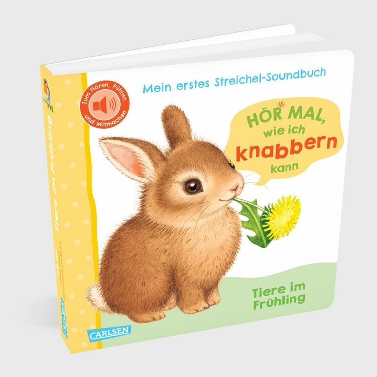 Produktbild: H&ouml;r mal, wie ich knabbern kann (Mein erstes Streichel-Soundbuch 5)