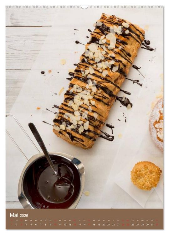 Produktbild: S&uuml;&szlig;e Leckereien (hochwertiger Premium Wandkalender 2026 DIN A2 hoch), Kunstdruck in Hochglanz