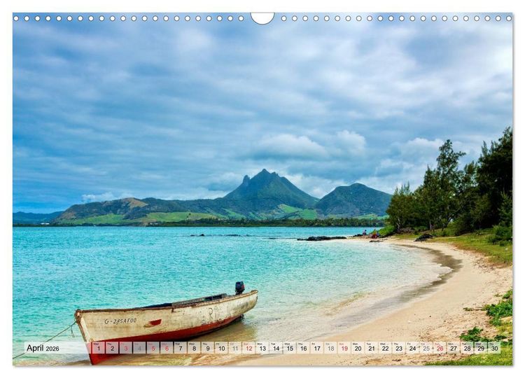 Produktbild: Mauritius - Pearl of the Indian Ocean (Wall Calendar 2026 DIN A3 landscape), CALVENDO 12 Month Wall Calendar