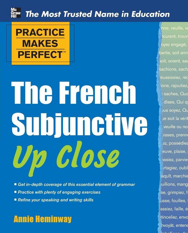 Produktbild: Practice Makes Perfect The French Subjunctive Up Close
