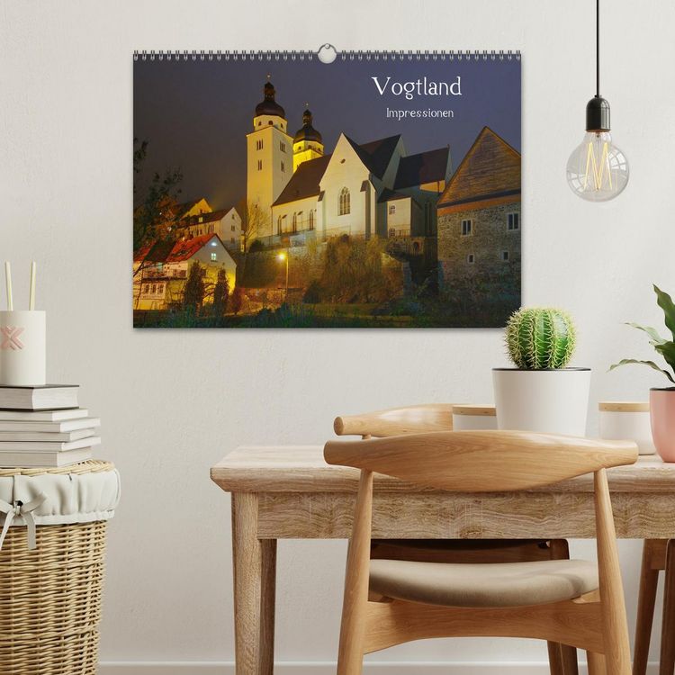Produktbild: Vogtland - Impressionen (Wandkalender 2026 DIN A3 quer), CALVENDO Monatskalender