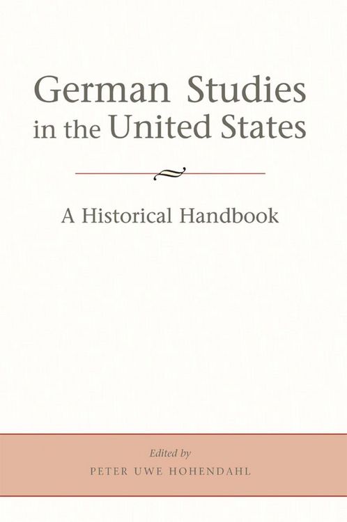 Produktbild: German Studies in the United States