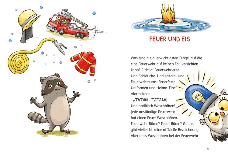 Produktbild: Die Tier-Feuerwehr (Band 3) - Ein B&auml;r auf d&uuml;nnem Eis