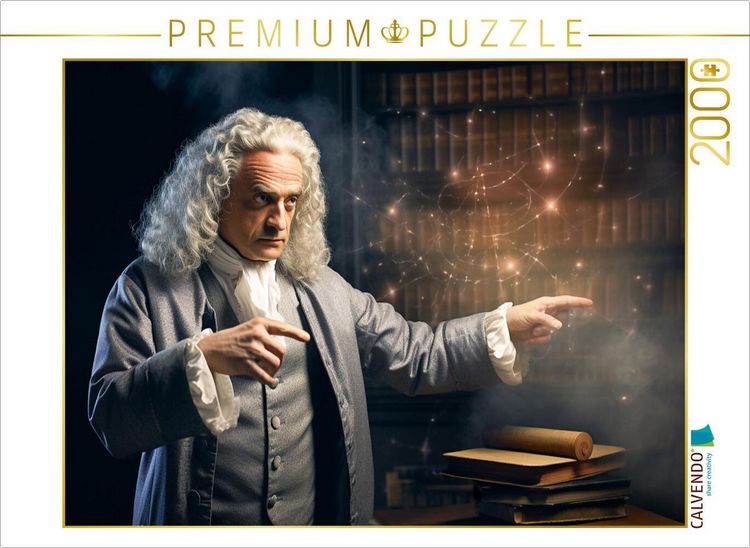 Produktbild: CALVENDO Puzzle Sir Isaac Newton | 2000 Teile Lege-Gr&ouml;&szlig;e 90x67cm Foto-Puzzle f&uuml;r gl&uuml;ckliche Stunden