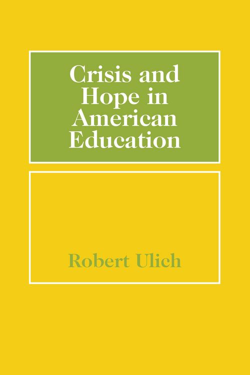 Produktbild: Crisis and Hope in American Education