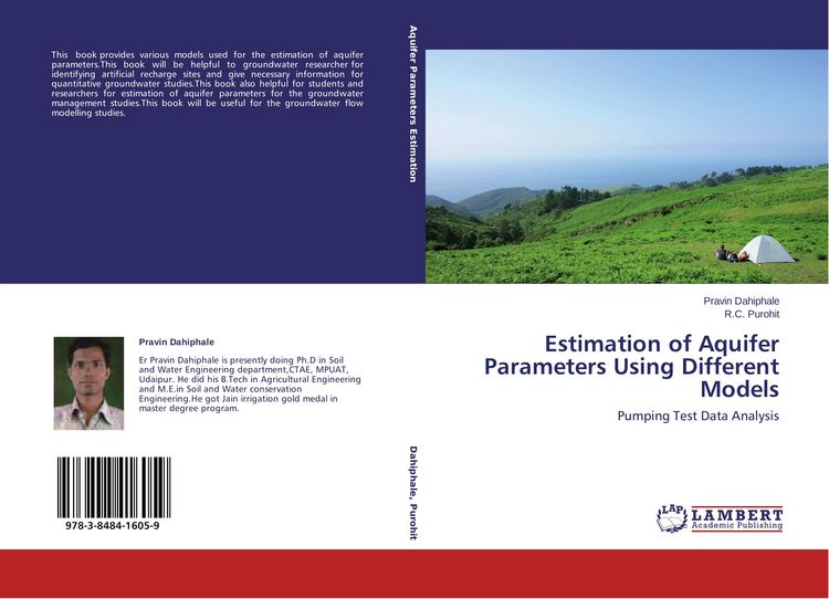 Produktbild: Estimation of Aquifer Parameters Using Different Models
