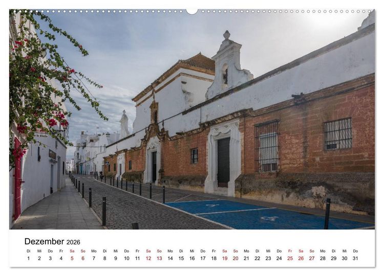 Produktbild: Conil de la Frontera - Ein traumhaftes andalusisches Dorf am Atlantik (Wandkalender 2026 DIN A2 quer), CALVENDO Monatskalender