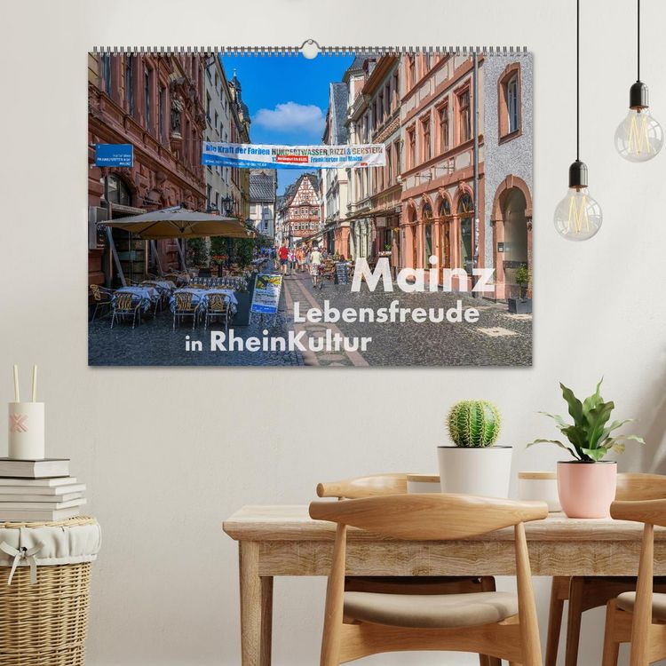 Produktbild: Mainz - Lebensfreude in RheinKultur (Wandkalender 2026 DIN A2 quer), CALVENDO Monatskalender