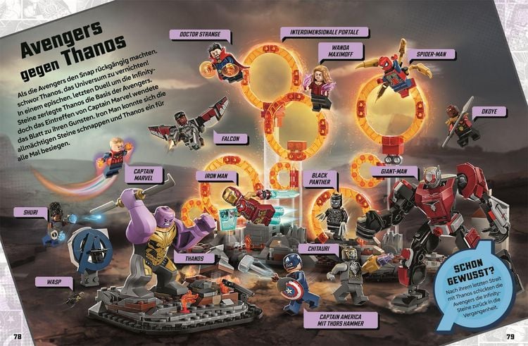 Produktbild: LEGO&reg; Marvel. Entdecke die Geheimnisse der Avengers