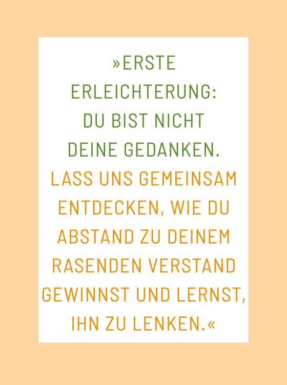 Produktbild: Die 1-Minuten-Strategie gegen Overthinking