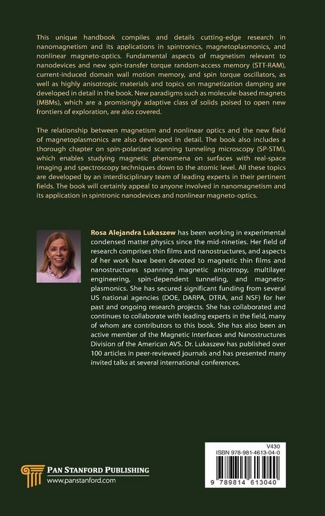 Produktbild: Handbook of Nanomagnetism
