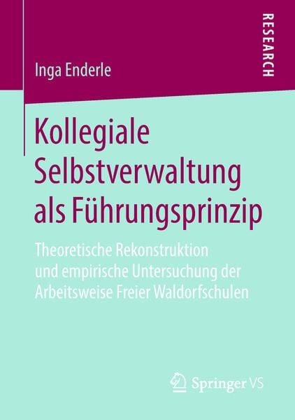 Produktbild: Kollegiale Selbstverwaltung als F&uuml;hrungsprinzip