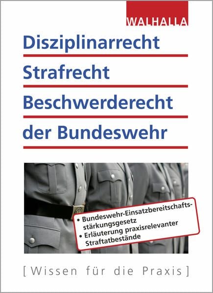 Produktbild: Disziplinarrecht, Strafrecht, Beschwerderecht der Bundeswehr