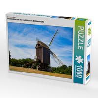 Produktbild: CALVENDO Puzzle Windm&uuml;hlen an der westf&auml;lischen M&uuml;hlenstra&szlig;e 1000 Teile Lege-Gr&ouml;&szlig;e 64 x 48 cm Foto-Puzzle Bild von N N