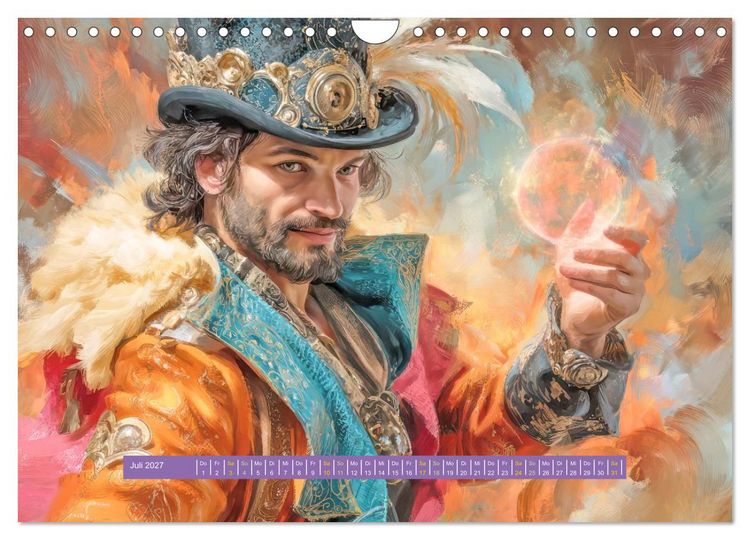 Produktbild: Im Bann der Zauberk&uuml;nste - Zauberkraft und Magie (Wandkalender 2027 DIN A4 quer), CALVENDO Monatskalender