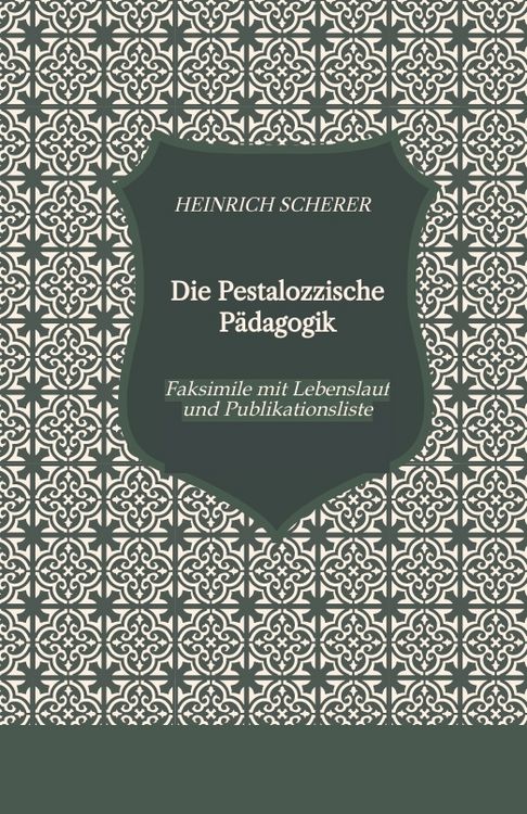 Produktbild: Scherer, H: Pestalozzische P&auml;dagogik