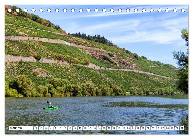 Produktbild: Romantisches Moselland (Tischkalender 2026 DIN A5 quer), CALVENDO Monatskalender