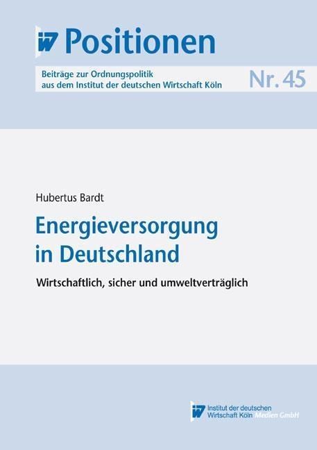 Produktbild: Energieversorgung in Deutschland