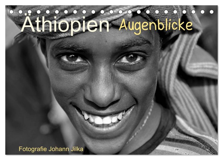Produktbild: &Auml;thiopien Augenblicke (Tischkalender 2026 DIN A5 quer), CALVENDO Monatskalender