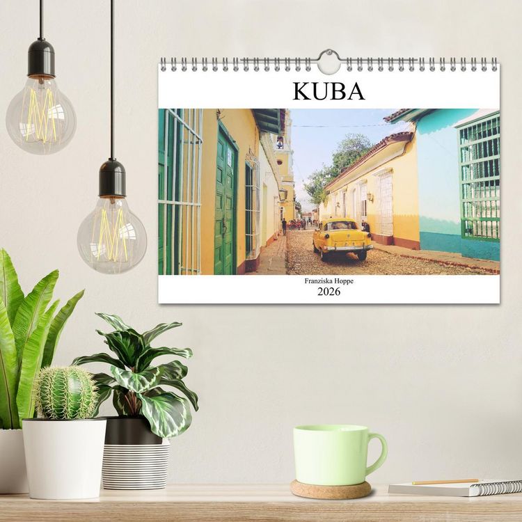 Produktbild: Kuba - Perle der Karibik (Wandkalender 2026 DIN A4 quer), CALVENDO Monatskalender